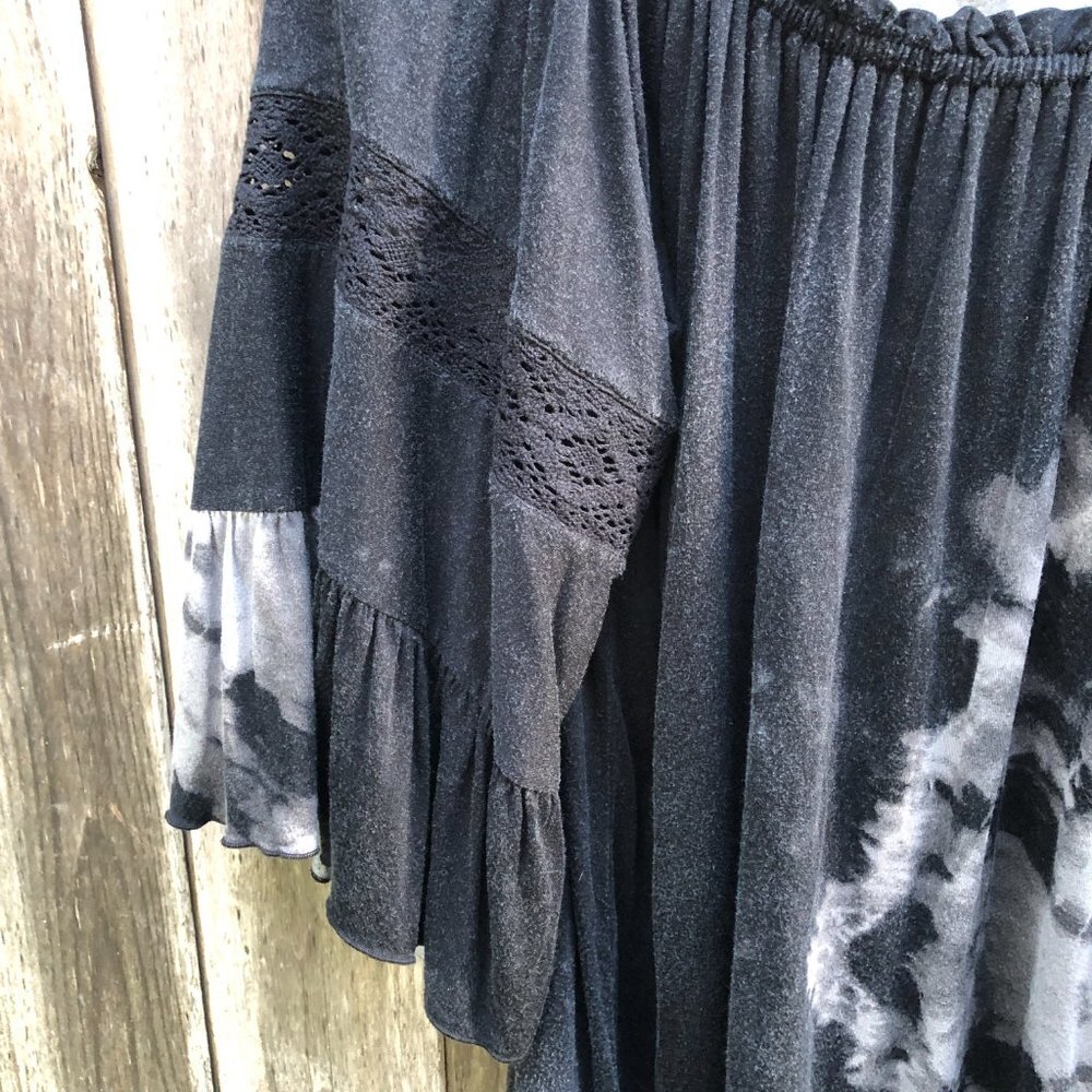 Surf Gypsy Boutique Tie Dye Tunic Blouse Small - Picture 4 of 8